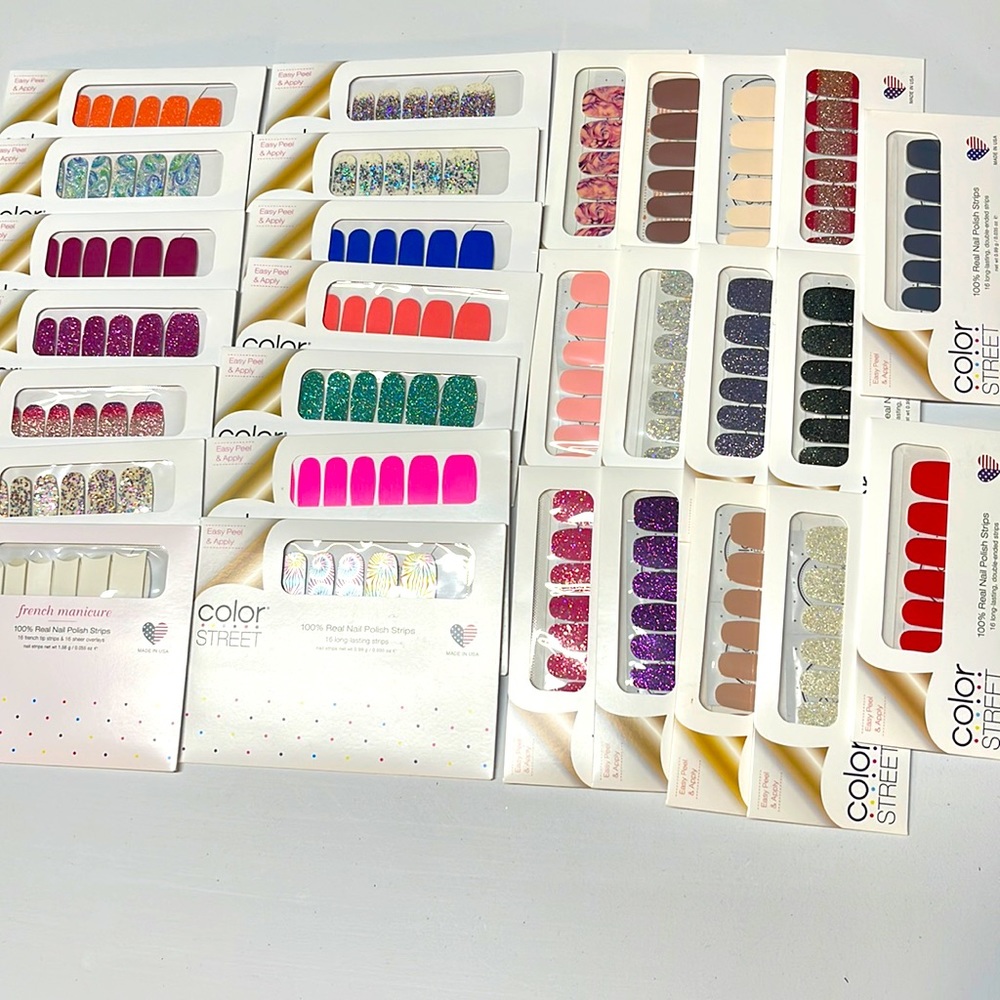 COPY - special bundle of three Color street nail polish strips for @s_cornell93